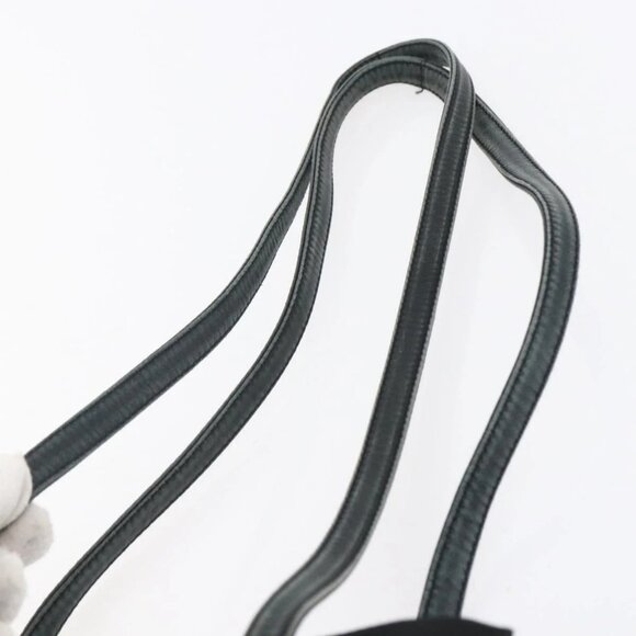 PRADA Shoulder Bag Nylon Black Silver Auth - Picture 7 of 16